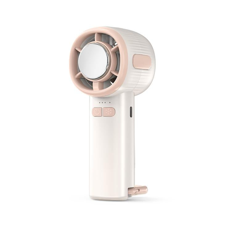 Ventilatore di raffreddamento a semiconduttore con display digitale ad alta velocità a 3 velocità, piccolo ventilatore portatile USB Ventilatore di raffreddamento a semiconduttore con display digitale ad alta velocità a 3 velocità, piccolo ventilatore portatile USB